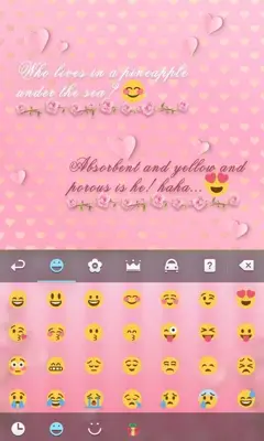 Valentine's Day Keyboard Theme android App screenshot 4